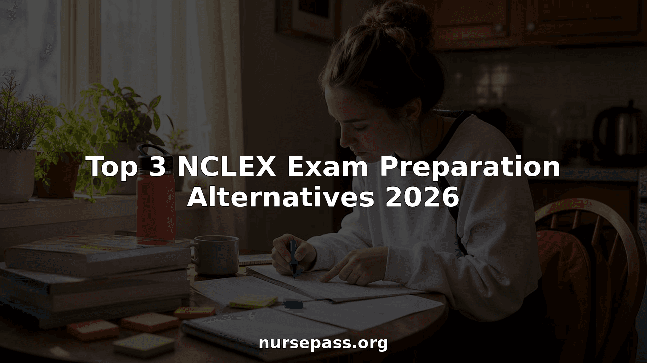 Top 3 NCLEX Exam Preparation Alternatives 2026