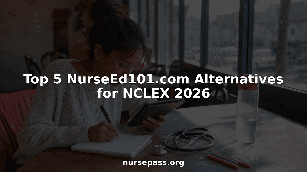 Top 5 NurseEd101.com Alternatives for NCLEX 2026